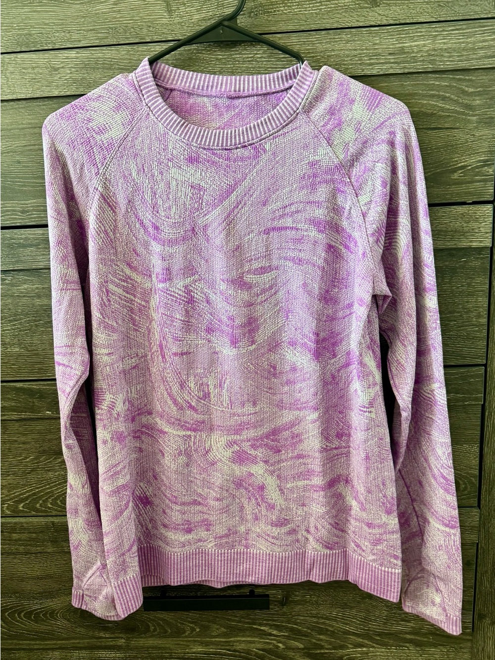 Lululemon Purple Marbled Knit Women's Sweater